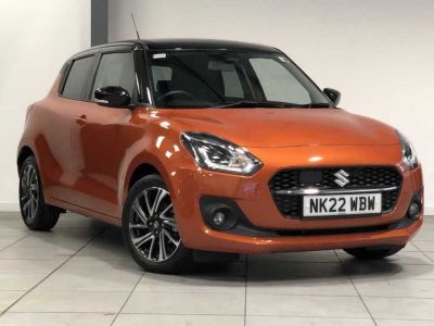 Suzuki Swift 1.2 Sz5 Dualjet Mhev Hatchback Hybrid Horizon Orange Metallic/Black Roof at Suzuki UCL Milton Keynes