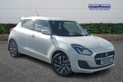 Suzuki Swift 1.2 Dualjet 83 12V Hybrid SZ-L 5dr Hatchback Petrol White at Suzuki UCL Milton Keynes