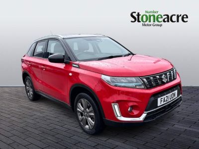 Suzuki Vitara 1.4 Boosterjet 48V Hybrid SZ-T 5dr Hatchback Hybrid Red at Suzuki UCL Milton Keynes