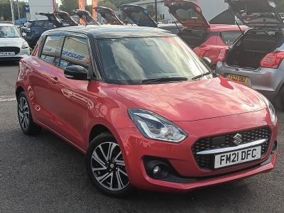 Suzuki Swift 1.2 Dualjet 83 12V Hybrid SZ5 5dr Auto Hatchback Petrol RED at Suzuki UCL Milton Keynes