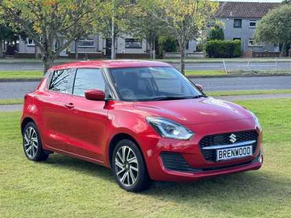 Suzuki Swift 1.2 Dualjet MHEV SZ-L Hatchback 5dr Petrol Hybrid Manual Euro 6 (s/s) (83 ps) Hatchback Hybrid Red