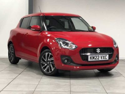 Suzuki Swift 1.2 Sz5 Dualjet Mhev Hatchback Hybrid Fervent Red at Suzuki UCL Milton Keynes