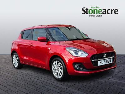 Suzuki Swift 1.2 Dualjet 83 12V Hybrid SZ-T 5dr Hatchback Hybrid Red at Suzuki UCL Milton Keynes