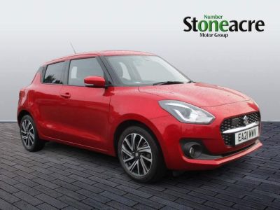 Suzuki Swift 1.2 Dualjet 83 12V Hybrid SZ5 5dr Auto Hatchback Hybrid Red at Suzuki UCL Milton Keynes