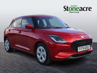 Suzuki Swift 1.2 MHEV Motion Euro 6 (s/s) 5dr Hybrid Red at Suzuki UCL Milton Keynes