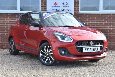 Suzuki Swift 1.2 Dualjet Mhev Sz5 Hatchback 5dr Petrol Hybrid Manual Euro 6 (s/s) (83 Ps) Hatchback Petrol Red at Suzuki UCL Milton Keynes