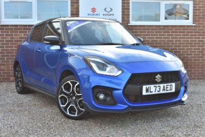 Suzuki Swift 1.4 Boosterjet Mhev Sport Hatchback 5dr Petrol Hybrid Manual Euro 6 (s/s) (129 Ps) Hatchback Petrol Blue at Suzuki UCL Milton Keynes