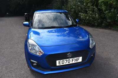 Suzuki Swift 1.2 Dualjet MHEV SZ-T Hatchback 5dr Petrol Hybrid Manual Euro 6 (s/s) (90 ps) Hatchback Hybrid Blue at Suzuki UCL Milton Keynes