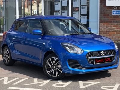 Suzuki Swift 1.2 Dualjet 83 12V Hybrid SZ-L 5dr Hatchback Petrol BLUE at Suzuki UCL Milton Keynes