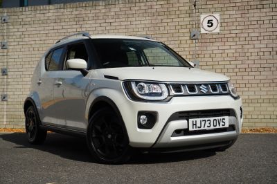 Suzuki Ignis 1.2 Dualjet 12V Hybrid SZ-T Hatchback Petrol Pearl/metallic paint - Pure white pearl/Black at Suzuki UCL Milton Keynes