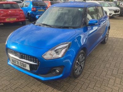 Suzuki Swift 1.2 Dualjet 83 12V Hybrid SZ5 5dr Hatchback Petrol Blue at Suzuki UCL Milton Keynes