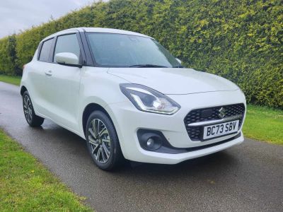 Suzuki Swift 1.2 Dualjet 83 12V Hybrid SZ5 5dr Auto HATCHBACK Petrol White at Suzuki UCL Milton Keynes