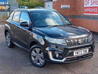 Suzuki Vitara 1.5 Hybrid SZ-T 5dr AGS Hatchback Petrol/Electric Hybrid BLACK at Suzuki UCL Milton Keynes