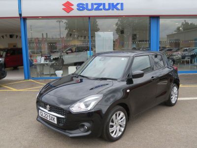 Suzuki Swift 1.2 Dualjet MHEV SZ-T Hatchback 5dr Petrol Hybrid CVT Euro 6 (s/s) (83 ps) Hatchback Hybrid Black at Suzuki UCL Milton Keynes