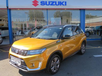 Suzuki Vitara 1.5 SZ-T SUV 5dr Petrol Hybrid AGS Auto Euro 6 (s/s) (115 ps) SUV Hybrid Yellow at Suzuki UCL Milton Keynes