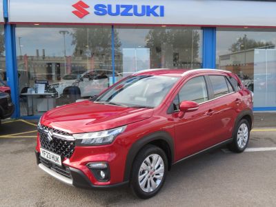 Suzuki S-Cross 1.4 Boosterjet MHEV Motion SUV 5dr Petrol Hybrid Manual Euro 6 (s/s) (129 ps) SUV Hybrid Red at Suzuki UCL Milton Keynes