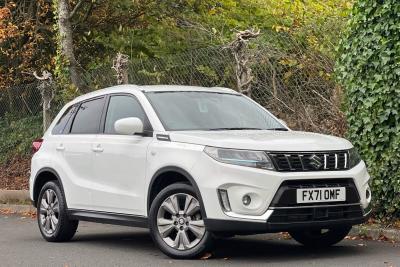 Suzuki Vitara 1.4 Boosterjet 48V Hybrid SZ-T 5dr Hatchback Petrol WHITE at Suzuki UCL Milton Keynes