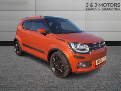 Suzuki Ignis 1.2 Dualjet SHVS SZ5 ALLGRIP 5dr Hatchback Petrol Orange/black at Suzuki UCL Milton Keynes