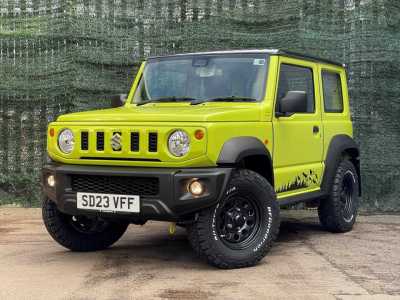 Suzuki Jimny 1.5 ALLGRIP Commercial 4WD Light 4X4 Utility Petrol Kinetic Yellow/Black Roof at Suzuki UCL Milton Keynes