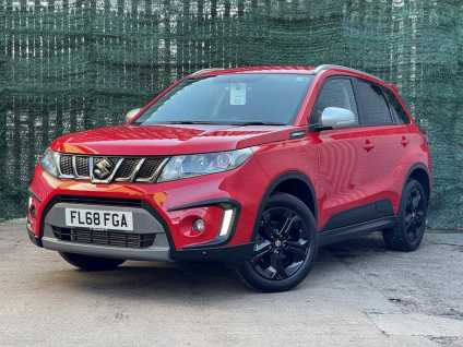 Suzuki Vitara 1.4 Boosterjet S ALLGRIP 5dr Auto SUV Petrol Bright Red