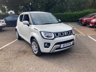 Suzuki Ignis 5dr Hat 1.2 Dualjet 12v Hbd Sz3 Hatchback Hybrid White at Suzuki UCL Milton Keynes