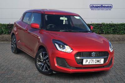 Suzuki Swift 1.2 Dualjet 83 12V Hybrid SZ-L 5dr Hatchback Petrol Red at Suzuki UCL Milton Keynes