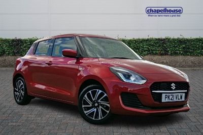 Suzuki Swift 1.2 Dualjet 83 12V Hybrid SZ-L 5dr Hatchback Petrol Red at Suzuki UCL Milton Keynes