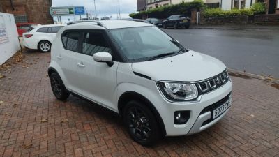 Suzuki Ignis 1.2 Dualjet 12V Hybrid SZ5 5dr CVT Hatchback Petrol White at Suzuki UCL Milton Keynes