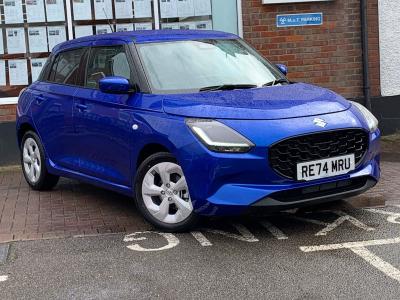 Suzuki Swift 1.2 MHEV Motion Euro 6 (s/s) 5dr Hatchback Hybrid Frontier Blue Pearl Metallic at Suzuki UCL Milton Keynes