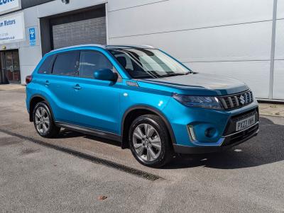 Suzuki Vitara 1.4 Boosterjet 48V Hybrid SZ-T 5dr Hatchback Petrol TURQUOISE at Suzuki UCL Milton Keynes