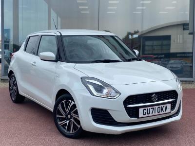 Suzuki Swift 1.2 Dualjet 83 12V Hybrid SZ-L 5dr Hatchback Petrol WHITE at Suzuki UCL Milton Keynes