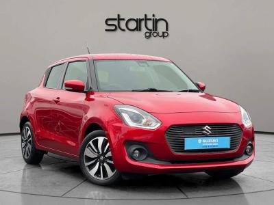 Suzuki Swift 1.0 Boosterjet SHVS SZ5 Euro 6 (s/s) 5dr Hatchback Hybrid Red at Suzuki UCL Milton Keynes