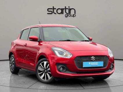 Suzuki Swift 1.0 Boosterjet SHVS SZ5 Euro 6 (s/s) 5dr Hatchback Hybrid Red