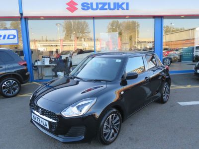 Suzuki Swift 1.2 Dualjet MHEV SZ-L Hatchback 5dr Petrol Hybrid Manual Euro 6 (s/s) (83 ps) Hatchback Hybrid Black at Suzuki UCL Milton Keynes