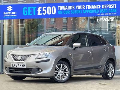 Suzuki Baleno 1.0 Boosterjet SZ-T 5dr Hatchback Petrol Silver at Suzuki UCL Milton Keynes