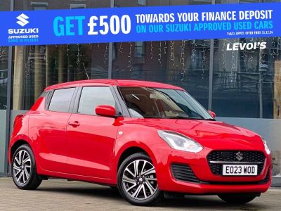 Suzuki Swift 1.2 Dualjet 83 12V Hybrid SZ-L 5dr Hatchback Petrol Red at Suzuki UCL Milton Keynes