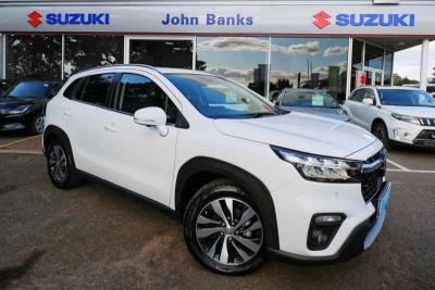 Suzuki S-Cross 1.4 48v Bstjt Mhev Ultra Allgrip SUV Hybrid White at Suzuki UCL Milton Keynes