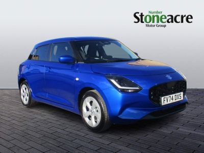 Suzuki Swift 1.2 MHEV Motion Euro 6 (s/s) 5dr Hybrid Blue at Suzuki UCL Milton Keynes