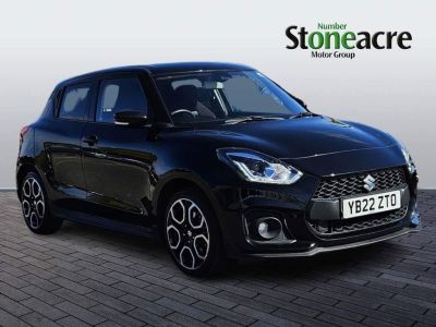 Suzuki Swift 1.4 Boosterjet MHEV Sport Hatchback 5dr Petrol Hybrid Manual Euro 6 (s/s) (129 ps) Hatchback Hybrid Black at Suzuki UCL Milton Keynes