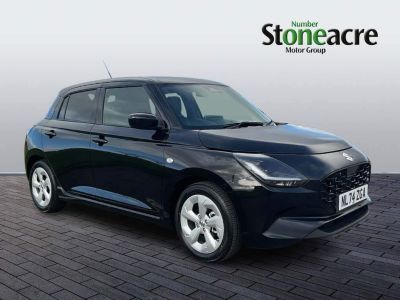 Suzuki Swift 1.2 MHEV Motion Euro 6 (s/s) 5dr Hybrid Black at Suzuki UCL Milton Keynes