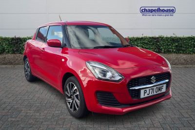 Suzuki Swift 1.2 Dualjet 83 12V Hybrid SZ-L 5dr Hatchback Petrol Red at Suzuki UCL Milton Keynes