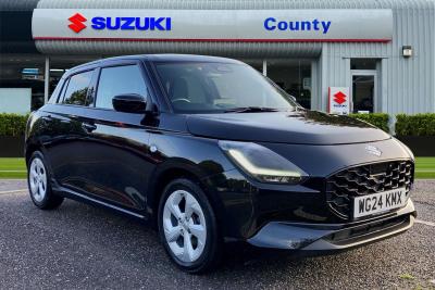 Suzuki Swift 1.2 Mild Hybrid Motion 5dr Hatchback Petrol BLACK at Suzuki UCL Milton Keynes