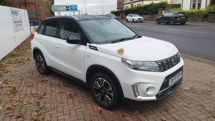 Suzuki Vitara 1.4 Boosterjet 48V Hybrid SZ4 5dr Hatchback Petrol White