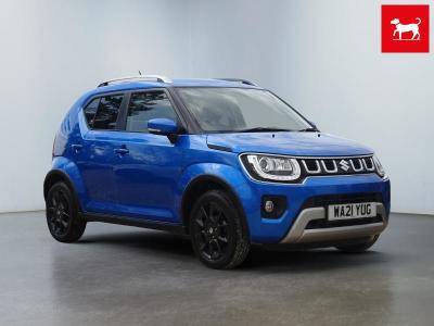 Suzuki Ignis 1.2 Dualjet MHEV SZ5 ALLGRIP Euro 6 (s/s) 5dr Hatchback Hybrid Blue at Suzuki UCL Milton Keynes