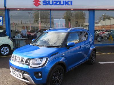 Suzuki Ignis 1.2 Dualjet MHEV SZ-T Hatchback 5dr Petrol Hybrid CVT Euro 6 (s/s) (83 ps) Hatchback Hybrid Blue at Suzuki UCL Milton Keynes