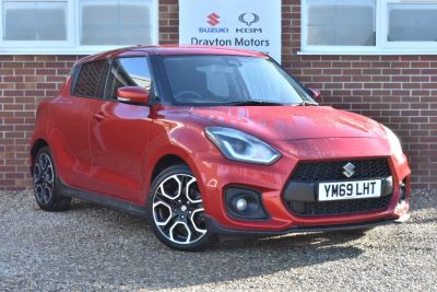 Suzuki Swift 1.4 Boosterjet Sport Hatchback 5dr Petrol Manual Euro 6 (s/s) (140 Ps) Hatchback Petrol Red at Suzuki UCL Milton Keynes