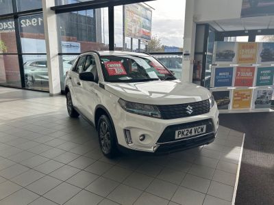 Suzuki Vitara 1.4 Boosterjet 48V Hybrid Go 5dr SUV Petrol White at Suzuki UCL Milton Keynes