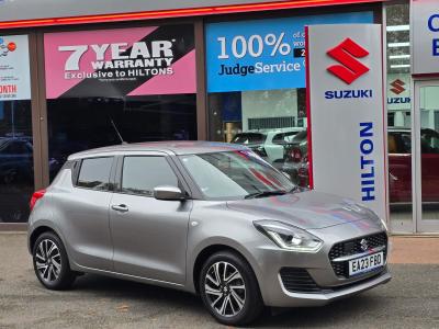 Suzuki Swift 1.2 Dualjet 83 12V Hybrid SZ-L 5dr Hatchback Petrol SILVER at Suzuki UCL Milton Keynes