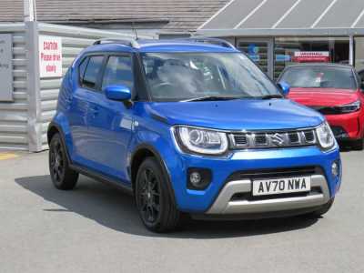 Suzuki Ignis 1.2 Dualjet MHEV SZ-T Hatchback 5dr Petrol Hybrid CVT Euro 6 (s/s) (83 ps) Hatchback Hybrid Blue at Suzuki UCL Milton Keynes