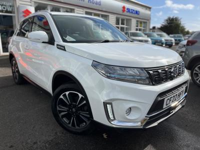 Suzuki Vitara 1.5 Hybrid SZ5 ALLGRIP 5dr AGS Hatchback Petrol/Electric Hybrid WHITE at Suzuki UCL Milton Keynes